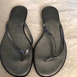 Italian Shoemaker thin strap sequin sandals